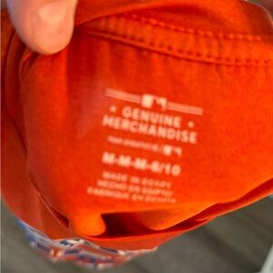 Genuine Merchandise Kids Orange New York Mets, baseball T-shirt, new with tag.